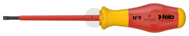 Felo 913 040 90 VDE Schroevendraaier Sleuf 4,0