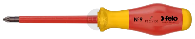 Felo 915 203 90 VDE Schroevendraaier Pozidrive 2