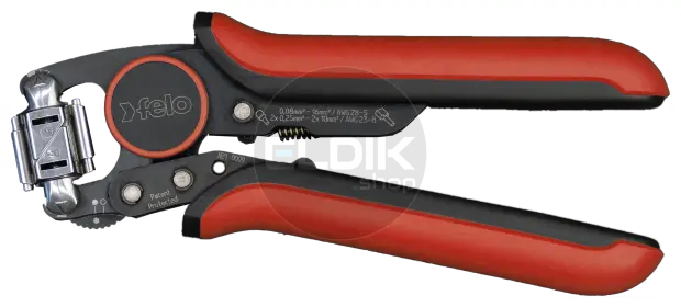 Felo 583 230 40 Professionele adereindhulstang 360° - 0,08 - 16 mm2