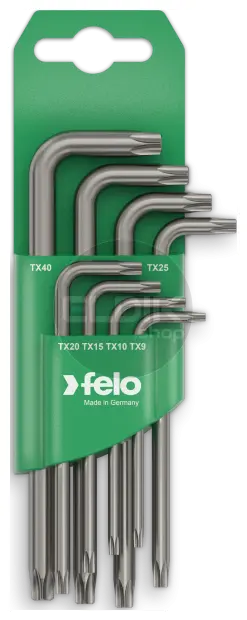 Felo 348 888 11 Stiftsleutelset torx, 8-dlg