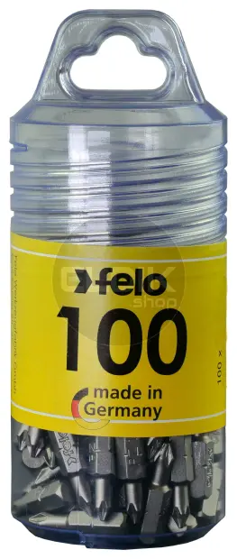 Felo 021 021 17 Schroefbit PZ2 x 25 mm | Koker a 100 stuks