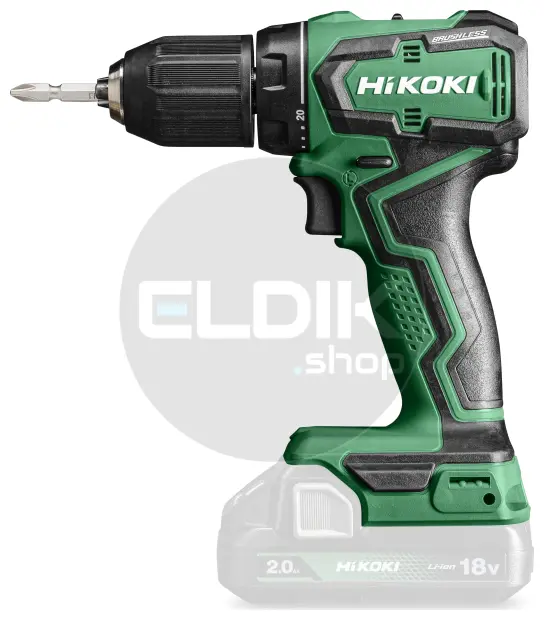 Hikoki DS18DDW2Z Accu boor-schroefmachine - 18V - 55 Nm - In HSC II koffer. Exclusief accu's en lader.