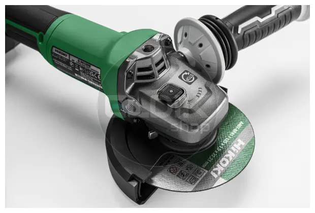 Hikoki G3613DEW2Z Accu haakse slijpmachine- 36V / 125 mm - Exclusief lader en accu's- In HSC III koffer