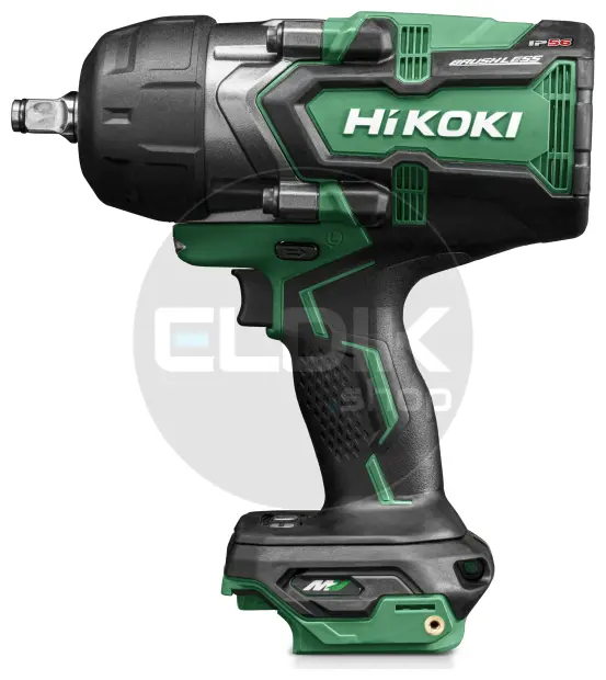 Hikoki WR36DGW4Z Accu slagmoersleutel - 36 V / 1.400 Nm-2.000 Nm / 1/2 " - Exclusief lader en accu's