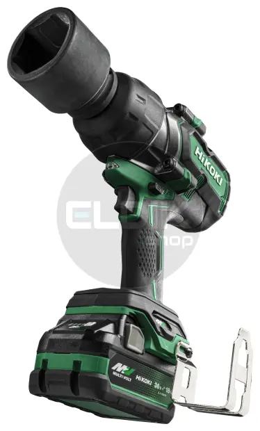 Hikoki WR36DFWRZ Accu slagmoersleutel - 36 V / 2 xMV accu / 1.900 Nm -2.400 Nm / 3/4" - HSC III koffer