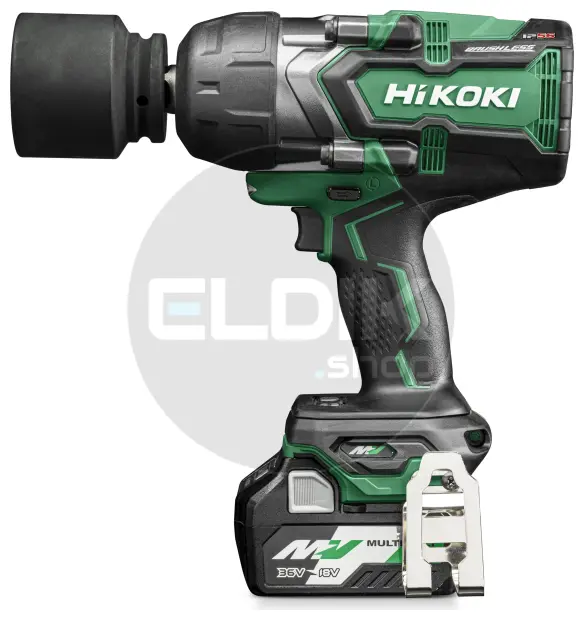 Hikoki WR36DFWRZ Accu slagmoersleutel - 36 V / 2 xMV accu / 1.900 Nm -2.400 Nm / 3/4" - HSC III koffer