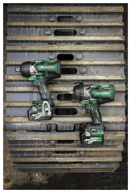 Hikoki WR36DGW2Z Accu slagmoersleutel - 36 V / 1.400 Nm-2.000 Nm / 1/2" - Exclusief lader en accu's - HSC III koffer