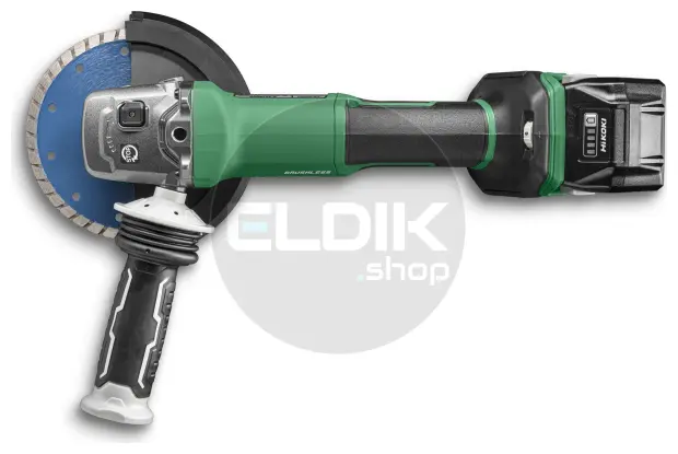 Hikoki G3615DVFW2Z Accu haakse slijpmachine 36V / 150 mm - Exclusief lader en accu's - In HSC III koffer