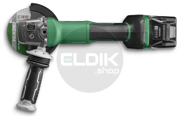 Hikoki G3613DFWQZ Accu haakse slijpmachine- 36V / 125 mm - Inclusief lader en 2 x BSL36A18 accu's - In HSC III koffer