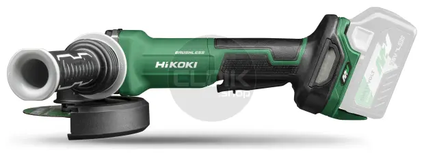 Hikoki G3613DFWQZ Accu haakse slijpmachine- 36V / 125 mm - Inclusief lader en 2 x BSL36A18 accu's - In HSC III koffer