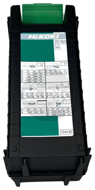 Hikoki 754193 Houtfrezenset 10 delig