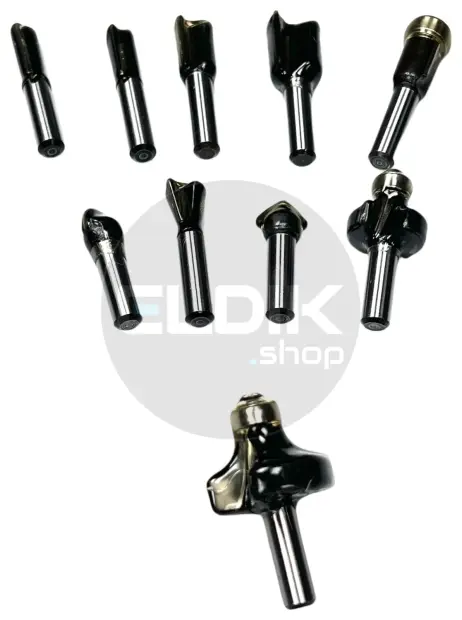 Hikoki 754193 Houtfrezenset 10 delig
