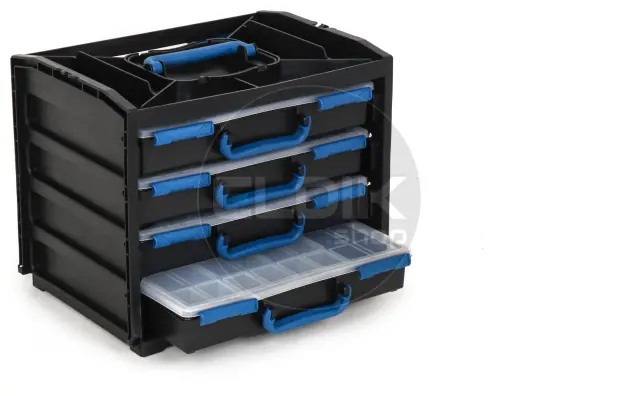 E-Tools Multybox 2 x Assortimentsdoos | 5-delig | 380 x 270 x 310 mm - 79070/2