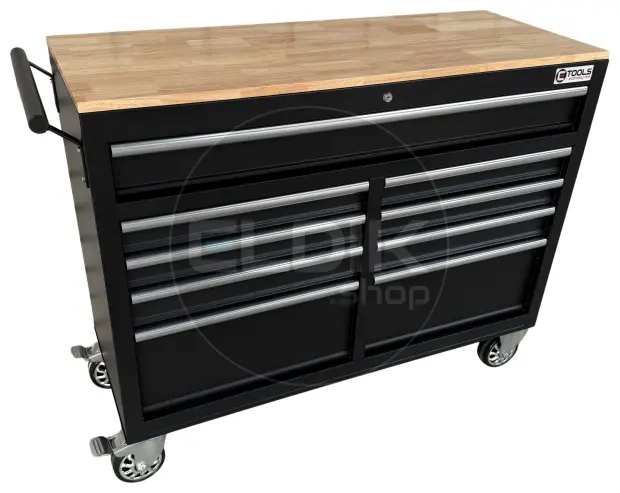 E-Tools 117 cm Verrijdbare Werkbank + 12 Delige HiKOKI Combiset