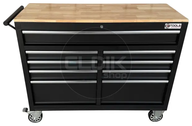E-Tools 117 cm Verrijdbare Werkbank + 12 Delige HiKOKI Combiset