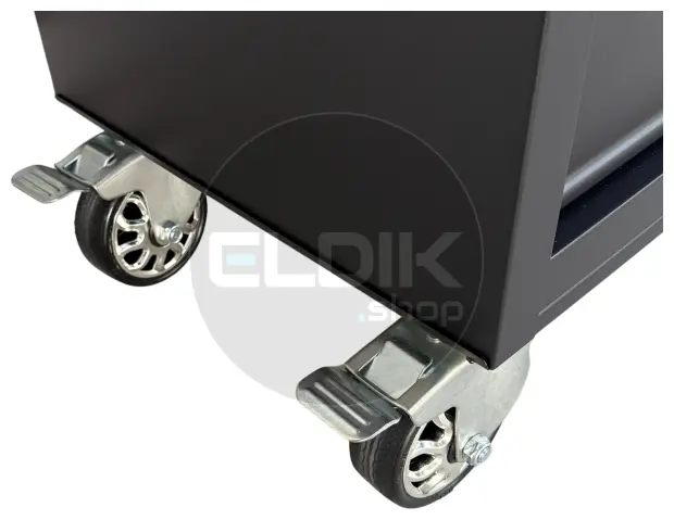 E-Tools 117 cm Verrijdbare Werkbank + 12 Delige HiKOKI Combiset