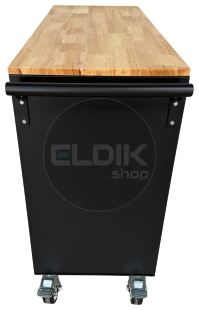 E-Tools 117 cm Verrijdbare Werkbank + 12 Delige HiKOKI Combiset