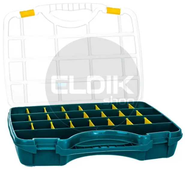Tayg 24-26 Assortimentsdoos L460 x B350 x H81 mm - Groen - 024009