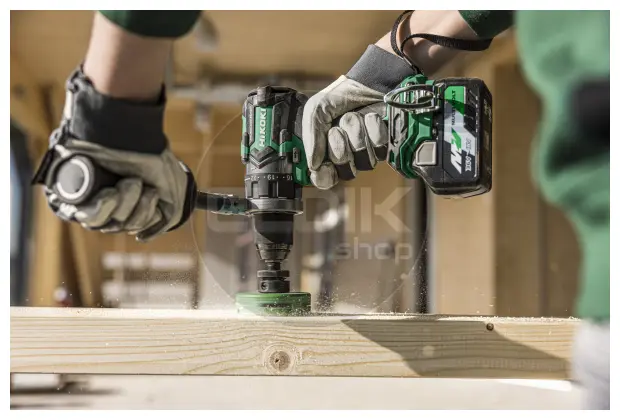 Hikoki DV18DCW2Z Accu klop-boor-schroefmachine - 18 V / 140 Nm - Exclusief lader en accu's - HSC II koffer
