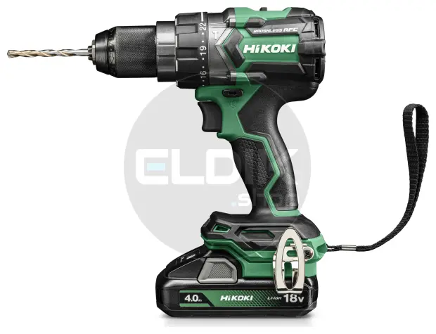 Hikoki DV18DCWHZ Accu klop-boor-schroefmachine - 18 V / 140 Nm - Inclusief lader en 2x 4.0 Ah accu's - HSC II koffer