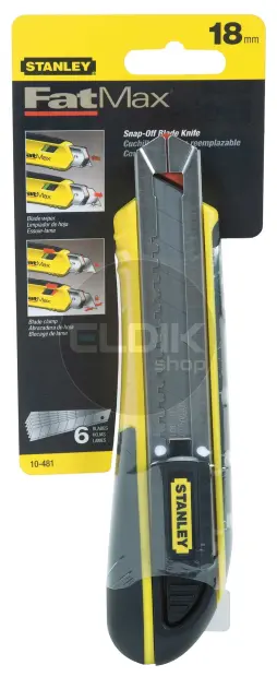 Stanley 0-10-481/6 FATMAX Afbreekmes 18 mm | 6 Delige Set