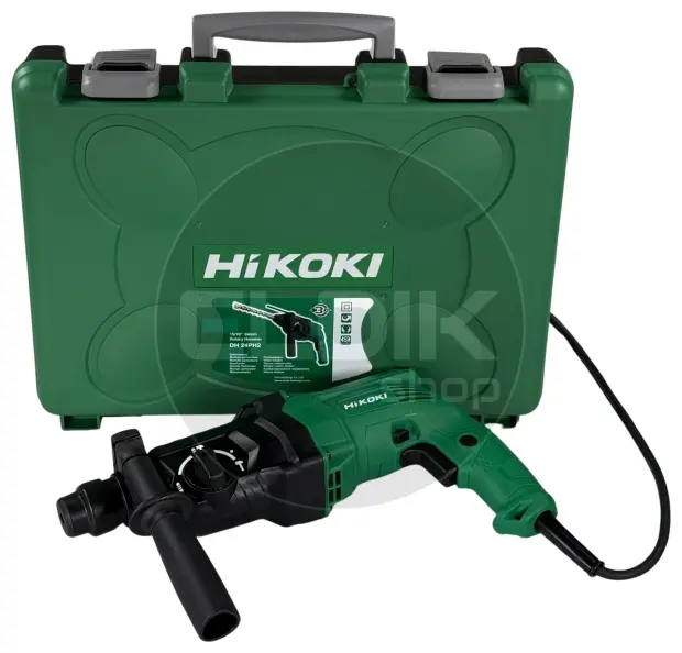 Hikoki DH24PH2WSZ SDS+ boor- en beitelhamer - 24 mm / 730 W / 2,7 J (EPTA 05) / 2,7 kg - PVC koffer
