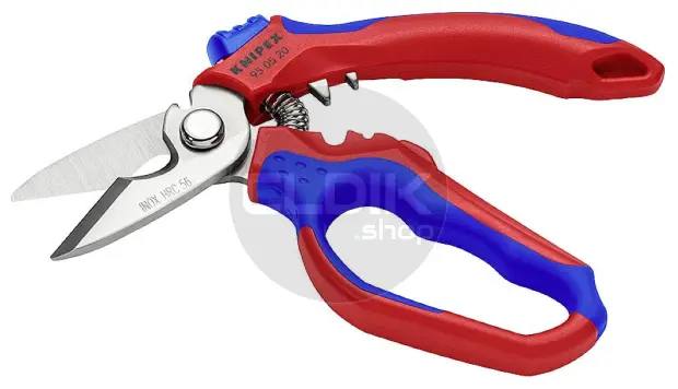 Knipex 95 05 20 SB Elektricienschaar met krimpfunctie