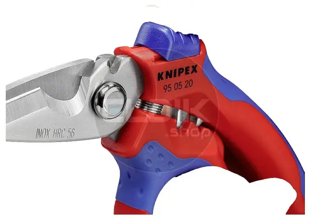 Knipex 95 05 20 SB Elektricienschaar met krimpfunctie