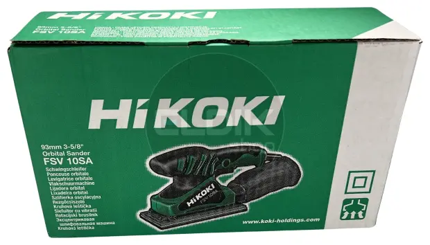 Hikoki FSV10SALAZ Vlakschuurmachine  -184 x 92 mm / 180 W