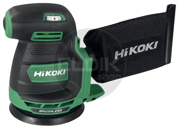 Hikoki SV1813DAW2Z Accu excenter schuurmachine - 18 V -125 mm / Exclusief accu's en lader / HSC II