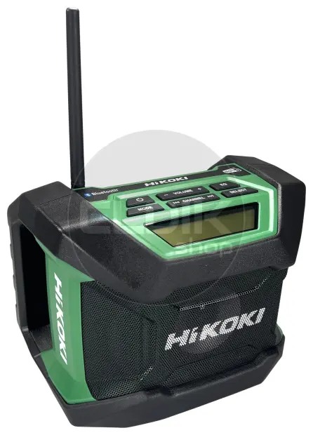 Hikoki UR18DAW4Z Digitale accu radio - 18 V / FM / DAB+ / Exclusief lader en accu's