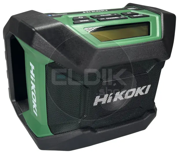 Hikoki UR18DAW4Z Digitale accu radio - 18 V / FM / DAB+ / Exclusief lader en accu's