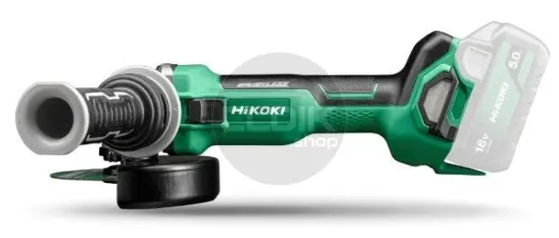 Hikoki G1813DAW4Z Accu haakse slijpmachine - 18V / 125mm Brushless  - Exclusief lader en accu's