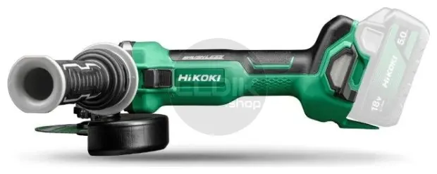 Hikoki G1813DAWQZ Accu haakse slijpmachine- 18V / 125 mm - Inclusief lader en 2 x BSL1850MA accu's - In HSC II koffer