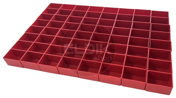E-Tools 75 x Inzetbakje rood L79xB55xH47 mm