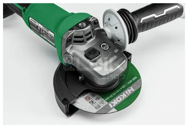 Hikoki G1813DEW4Z Accu haakse slijpmachine - 18V / 125 mm - Exclusief lader en accu's
