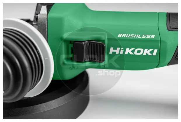 Hikoki G1813DEWQZ Accu haakse slijpmachine- 18V / 125 mm - Inclusief lader en 2 accu's - In HSC III koffer