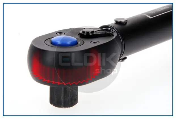 Brilliant Tools BT141917 1/4" Momentsleutel met Omkeerbare Ratelkop 5 – 25 Nm