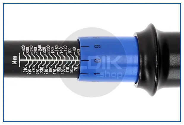 Brilliant Tools BT141921 1/2" Momentsleutel met Omkeerbare Ratelkop 60 – 320 Nm