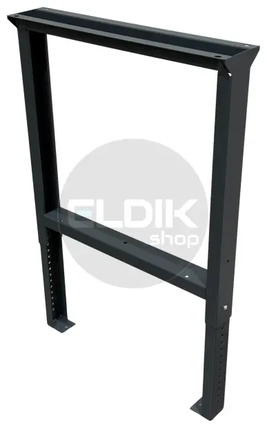 E-Tools | premium line 76246 Werkbankvoet Verstelbaar H755/1130 | Antraciet