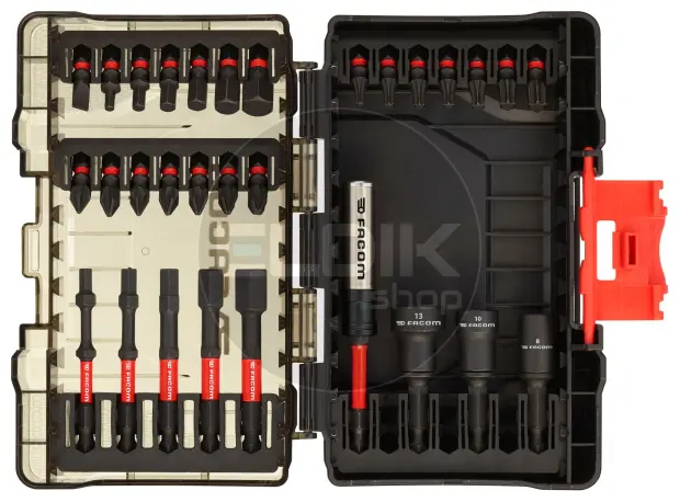 Facom EN.1J30PB 30 Delige Max Impact Bit- en Borenset