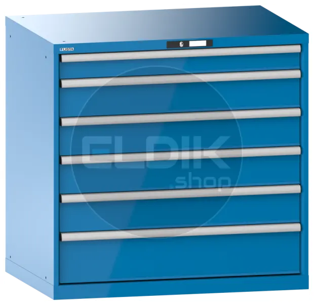 Lista 14.515.010 Werkplaatskast |B1023 x D725 x H1000 | 6 laden | Blauw