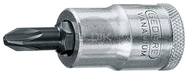 Gedore IKS 19 4 Schroevendraaier Dopsleutel Phillips 1/2 - PH 4 - 6656810