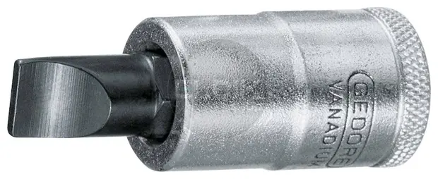 Gedore IS 19 10x1,6 Schroevendraaier Dopsleutel Sleuf 1/2 - 10 x 1,6 mm - 6656140