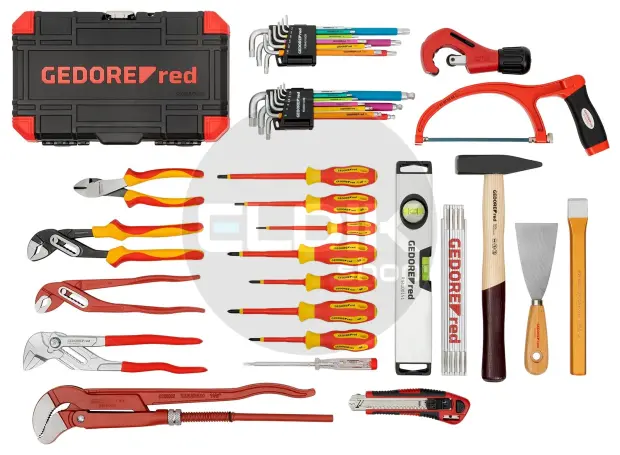 Gedore Red R21902072 72 Delige Gereedschapset - SANITAIR - Though Case - 3301644