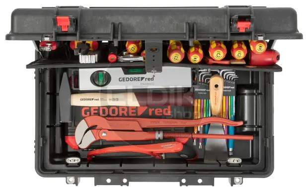 Gedore Red R21902072 72 Delige Gereedschapset - SANITAIR - Though Case - 3301644