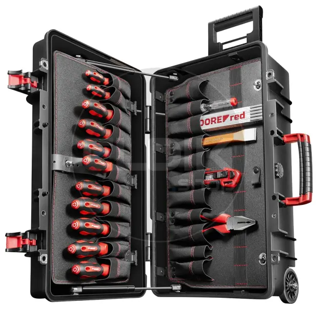 Gedore Red R21902124 124 Delige Gereedschapset - MEISTER XXL - Though Case - 3301641