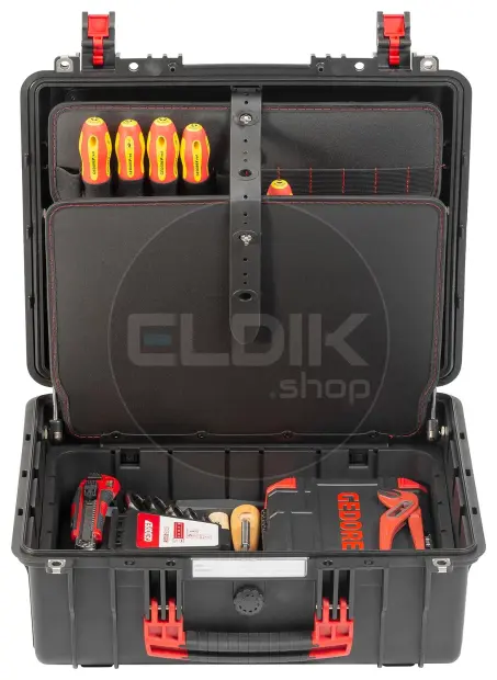 Gedore Red R21652089 89 Delige Gereedschapset - ELEKTRICIEN - Though Case - 3301643
