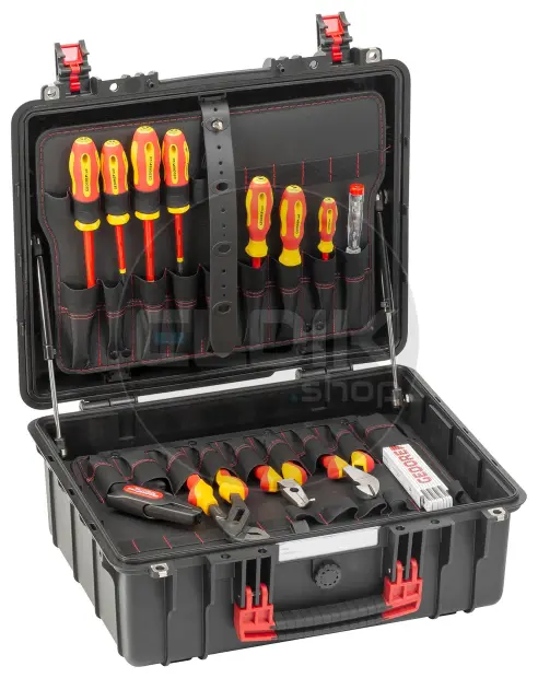 Gedore Red R21652089 89 Delige Gereedschapset - ELEKTRICIEN - Though Case - 3301643