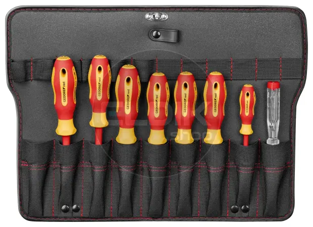 Gedore Red R21652089 89 Delige Gereedschapset - ELEKTRICIEN - Though Case - 3301643